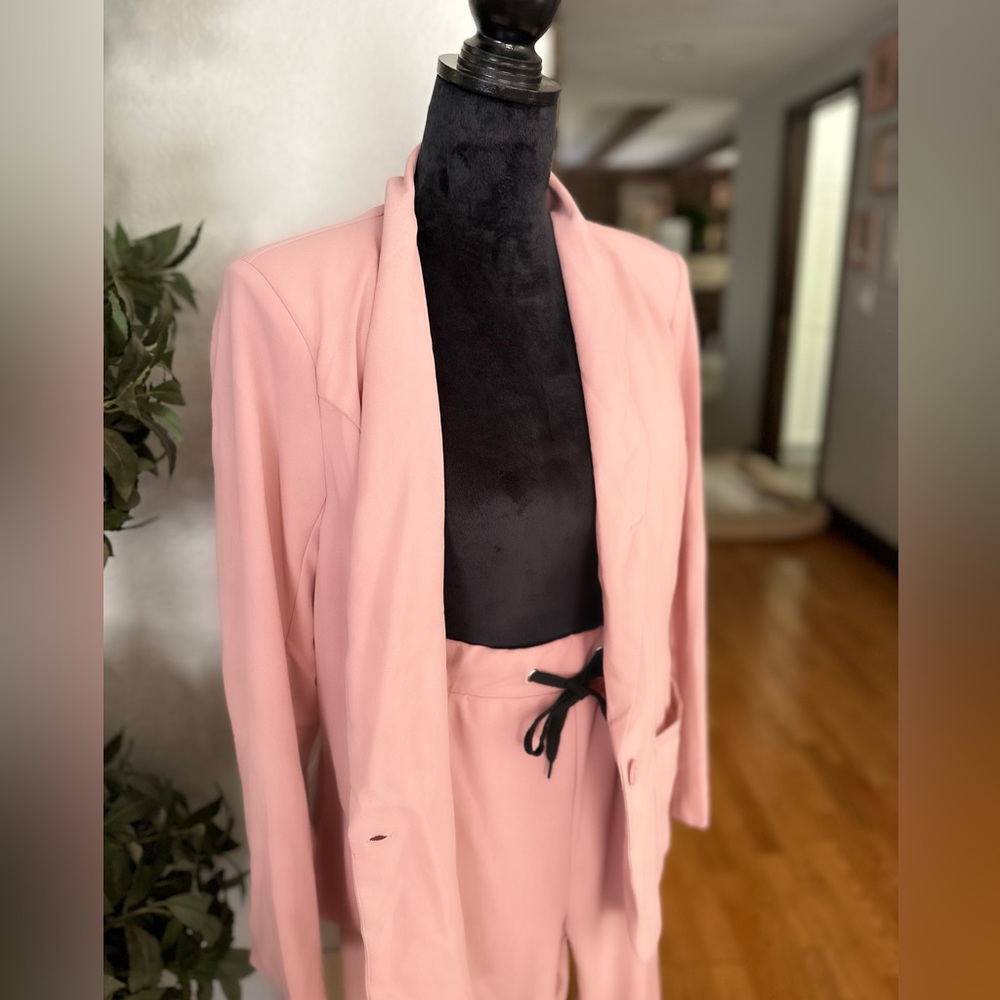 Pink 2 Piece Suit